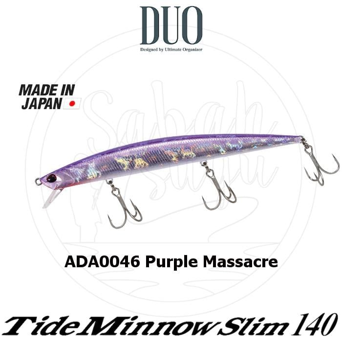 Duo Tide Minnow Slim 140 ADA0046 Purple Massacre