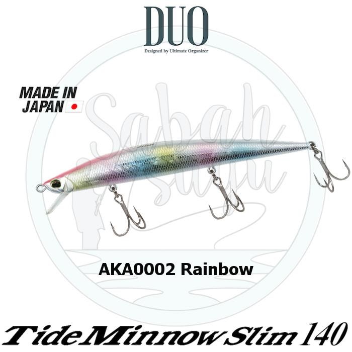 Duo Tide Minnow Slim 140 AKA0002 Rainbow
