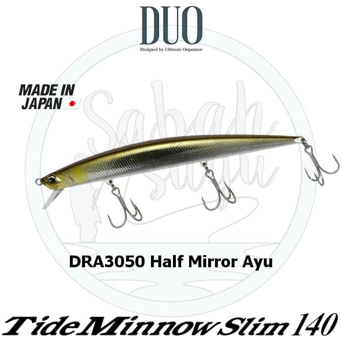 Duo Tide Minnow Slim 140 DRA3050 Half Mirror Ayu