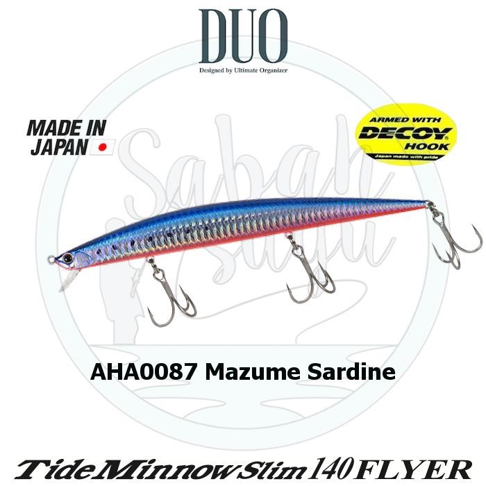 Duo Tide Minnow Slim 140 FLYER AHA0087 Mazume Sardine