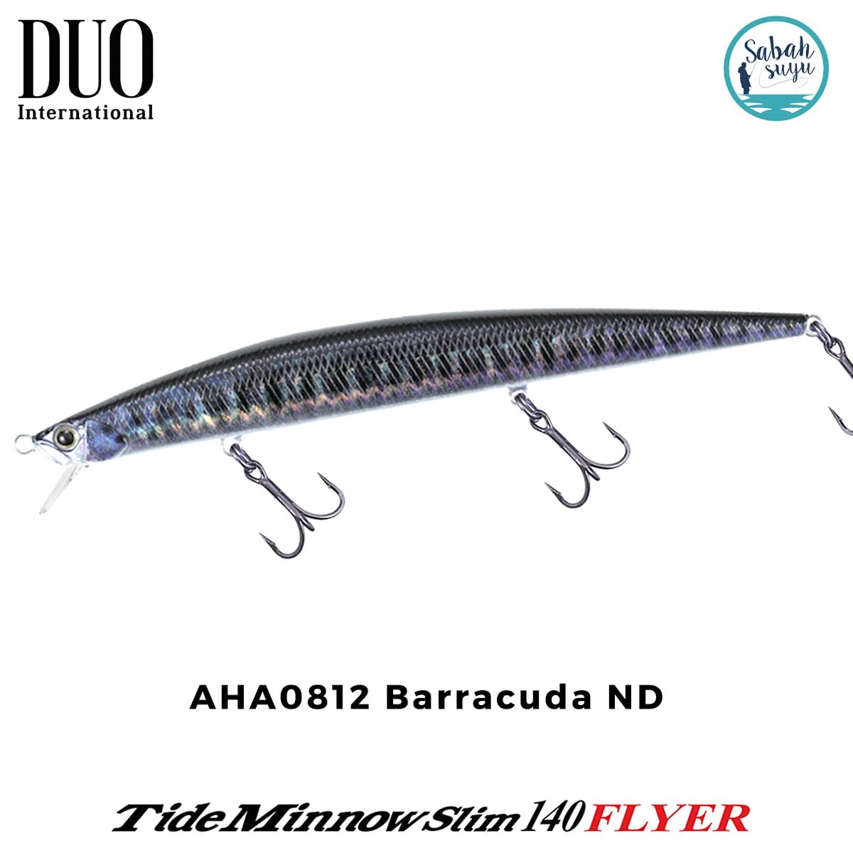 Duo Tide Minnow Slim 140 FLYER AHA0812 Barracuda ND