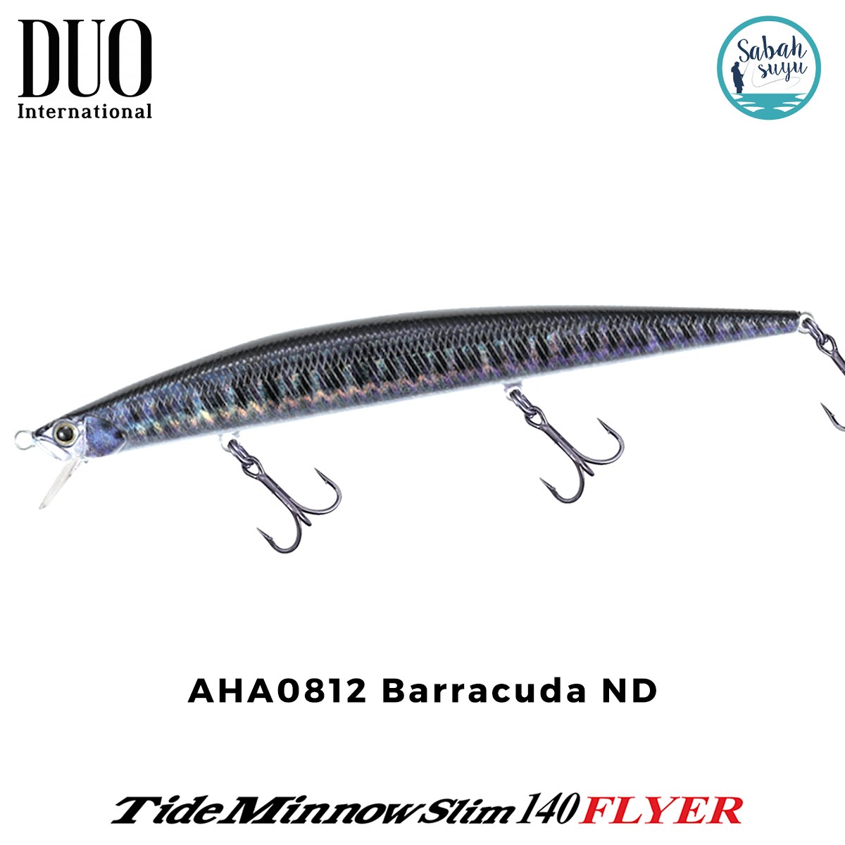 Duo Tide Minnow Slim 140 FLYER AHA0812 Barracuda ND