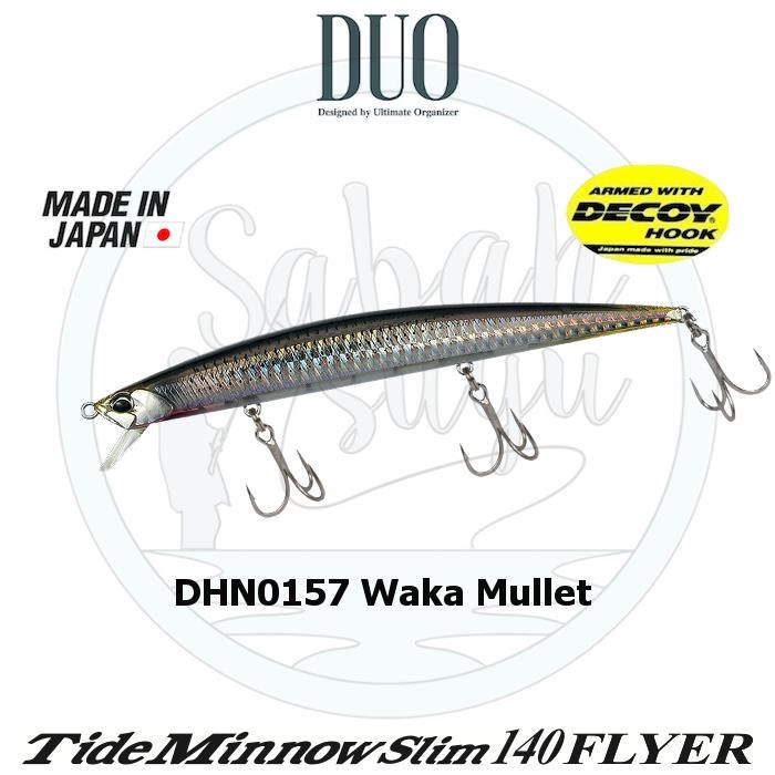Duo Tide Minnow Slim 140 FLYER DHN0157 Waka Mullet Sahte Balık