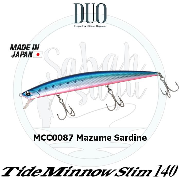 Duo Tide Minnow Slim 140 M87 Mazume Sardine
