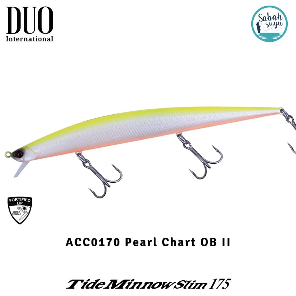 Duo Tide Minnow Slim 175 ACC0170 Pearl Chart OB II