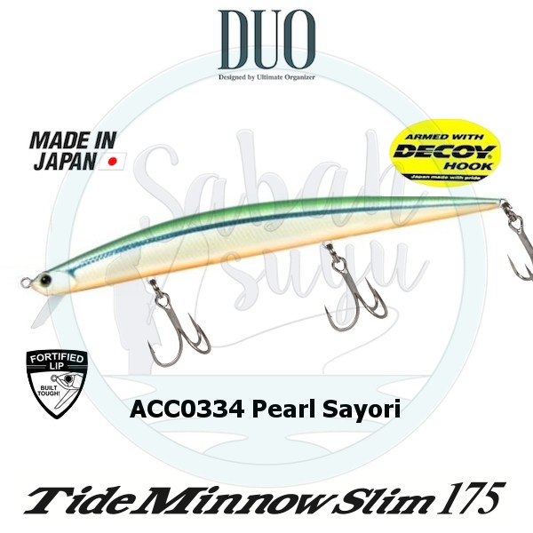 Duo Tide Minnow Slim 175 ACC0334 Pearl Sayori