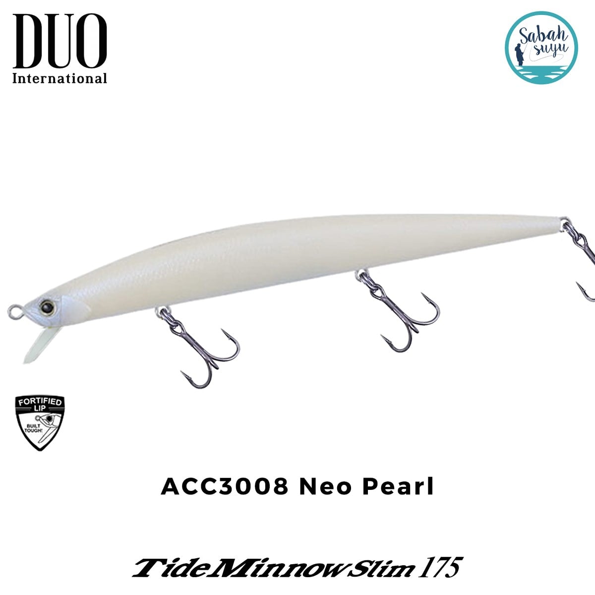Duo Tide Minnow Slim 175 ACC3008 Neo Pearl