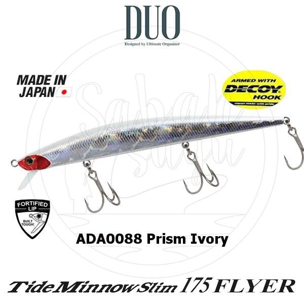 Duo Tide Minnow Slim 175 FLYER ADA0088 Prism Ivory
