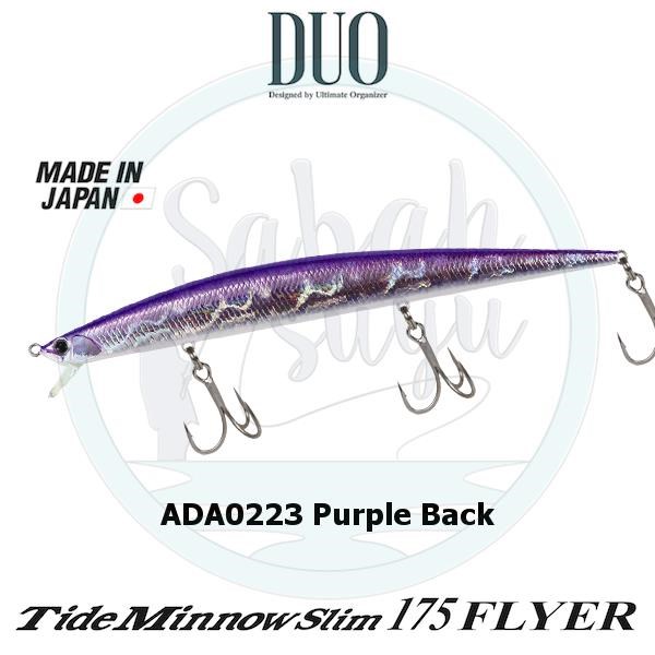 Duo Tide Minnow Slim 175 FLYER ADA0223 Purple Back
