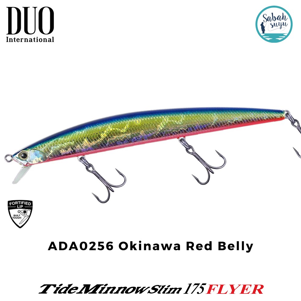 Duo Tide Minnow Slim 175 FLYER ADA0256 Okinawa Red Belly