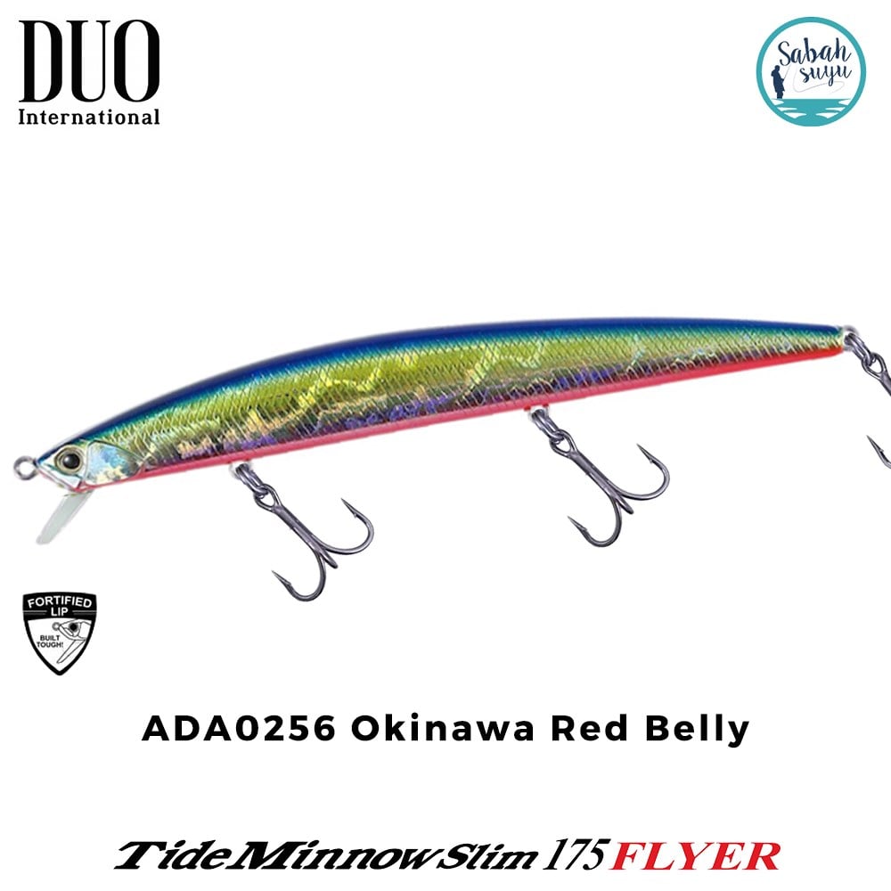 Duo Tide Minnow Slim 175 FLYER ADA0256 Okinawa Red Belly