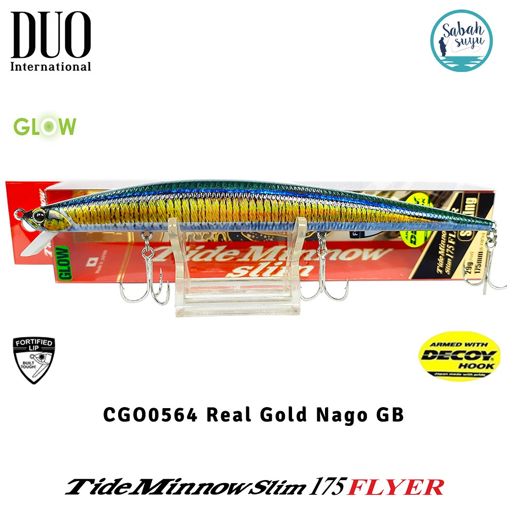 Duo Tide Minnow Slim 175 FLYER CGO0564 Real Gold Nago GB