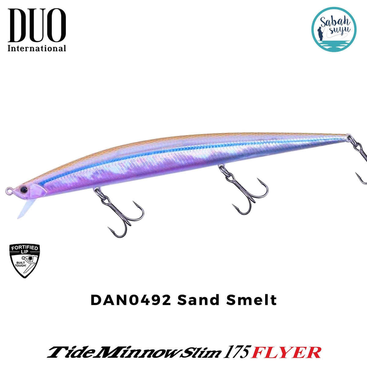 Duo Tide Minnow Slim 175 FLYER DAN0492 Sand Smelt