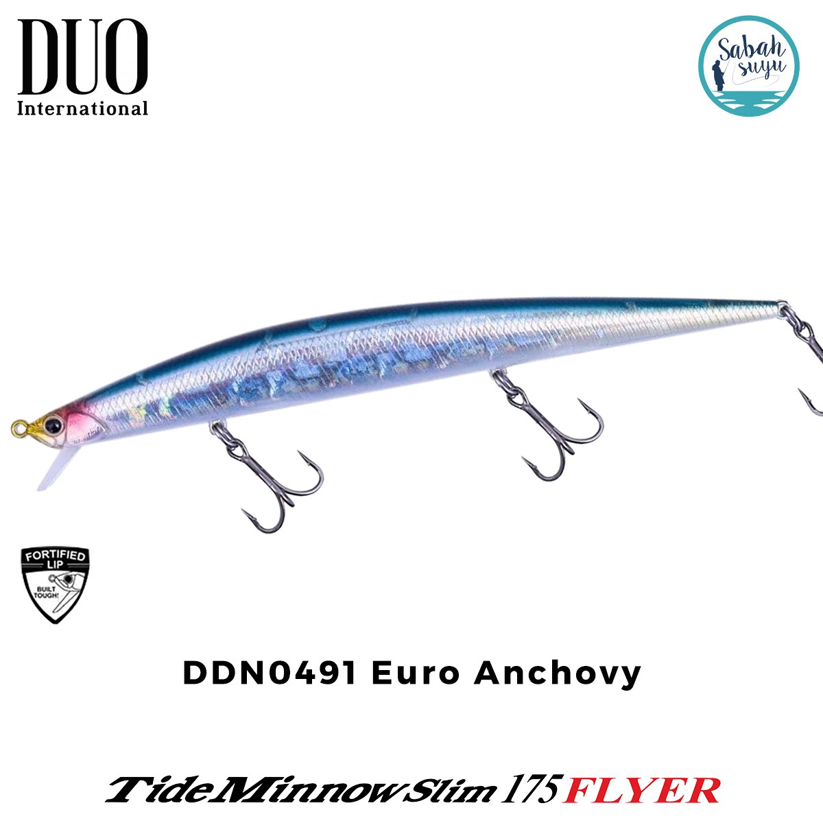 Duo Tide Minnow Slim 175 FLYER DDN0491 Euro Anchovy