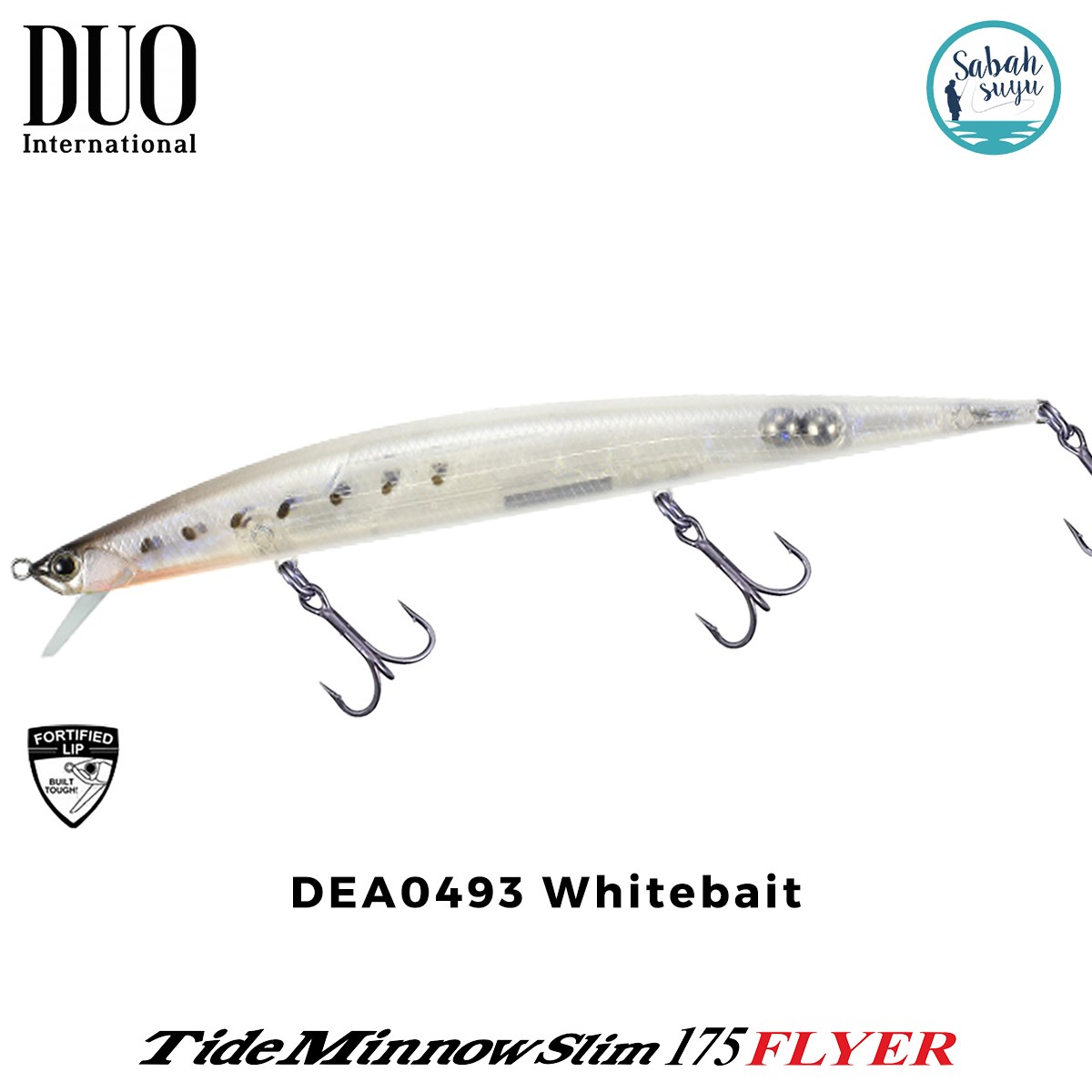 Duo Tide Minnow Slim 175 FLYER DEA0493 Whitebait