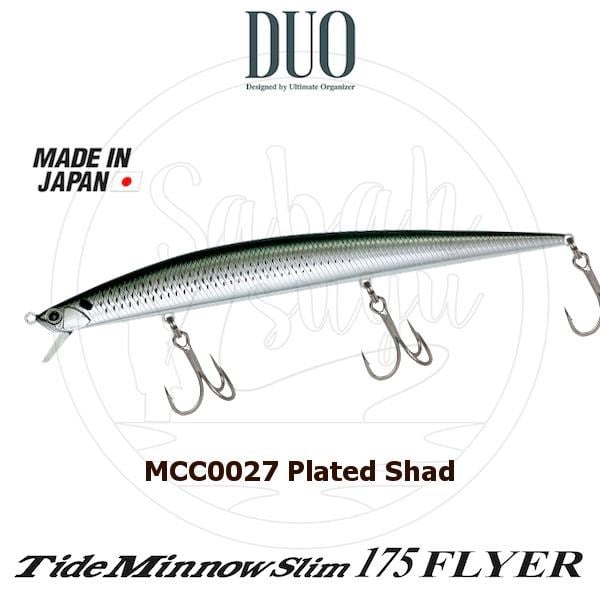 Duo Tide Minnow Slim 175 FLYER MCC0027 Plated Shad