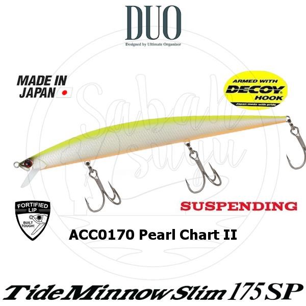 Duo Tide Minnow Slim 175SP ACC0170 Pearl Chart II
