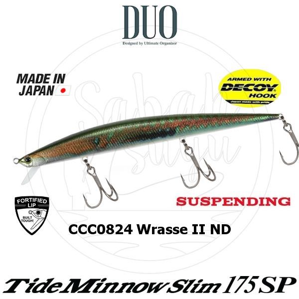Duo Tide Minnow Slim 175SP CCC0824 Wrasse II ND