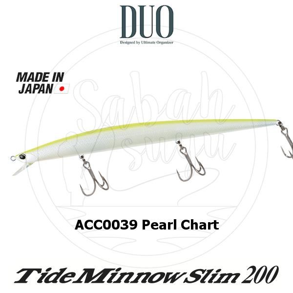 Duo Tide Minnow Slim 200 ACC0039 Pearl Chart OB
