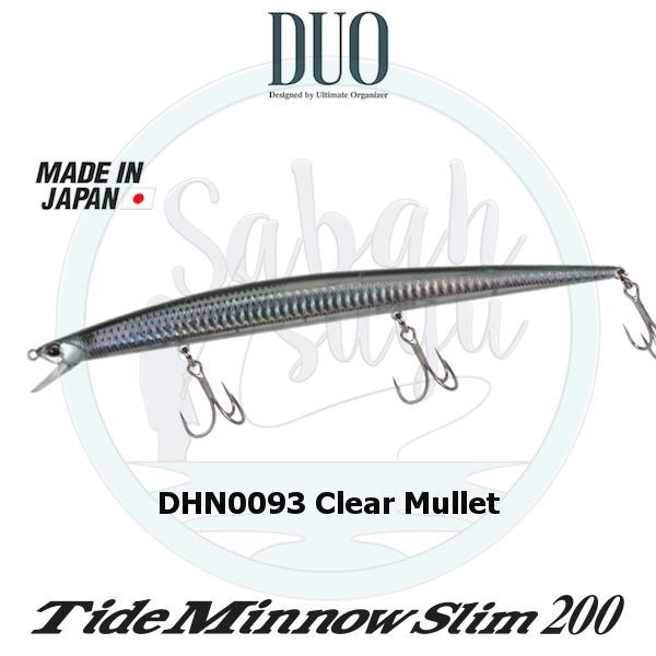Duo Tide Minnow Slim 200 DHN0093 Clear Mullet