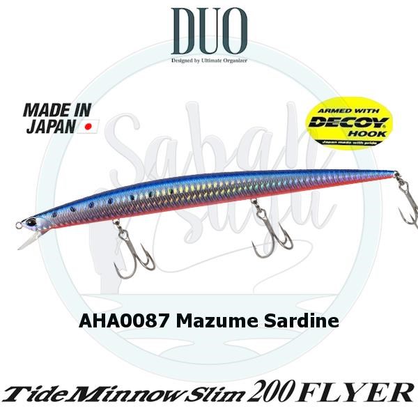 Duo Tide Minnow Slim 200 FLYER AHA0087 Mazume Sardine