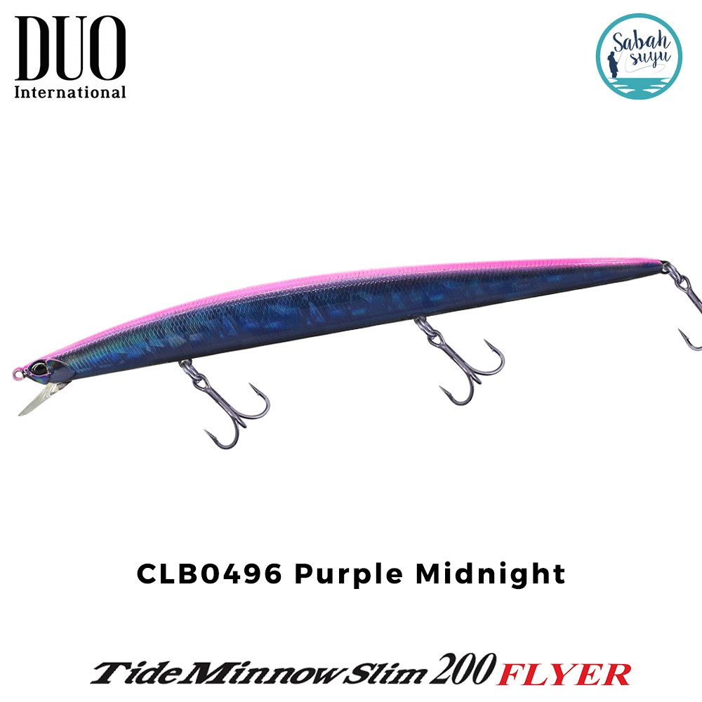 Duo Tide Minnow Slim 200 FLYER CLB0496 Purple Midnight