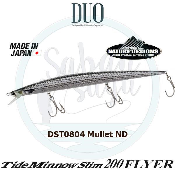 Duo Tide Minnow Slim 200 FLYER DST0804 Mullet ND