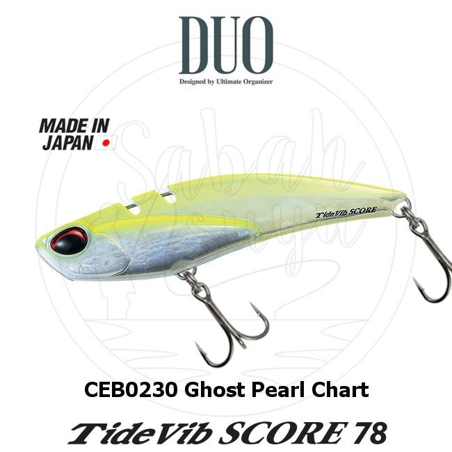Duo Tide Vib Score 78 CEB0230 Ghost Pearl Chart