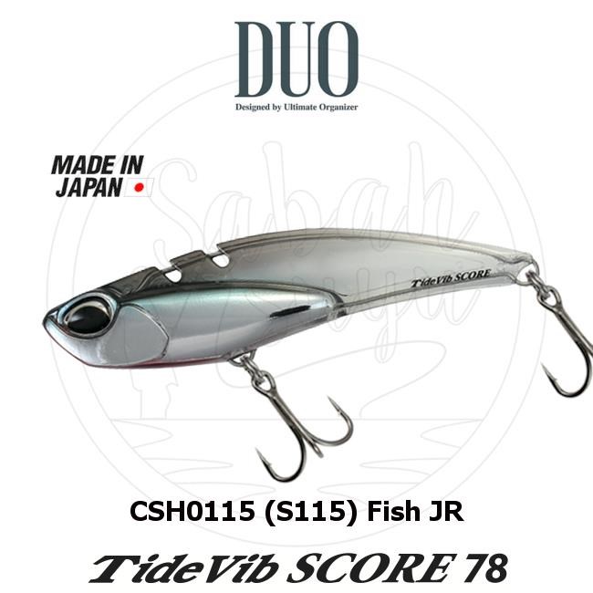 Duo Tide Vib Score 78 CSH0115 (S115) Fish JR