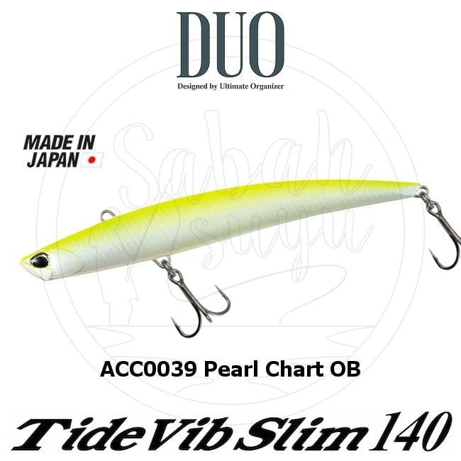 Duo Tide Vib Slim 140 ACC0039 Pearl Chart OB