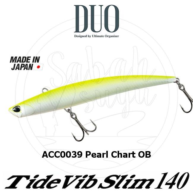 Duo Tide Vib Slim 140 ACC0039 Pearl Chart OB