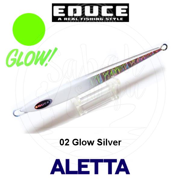 Educe Aletta Jig 120gr 02 Glow Silver