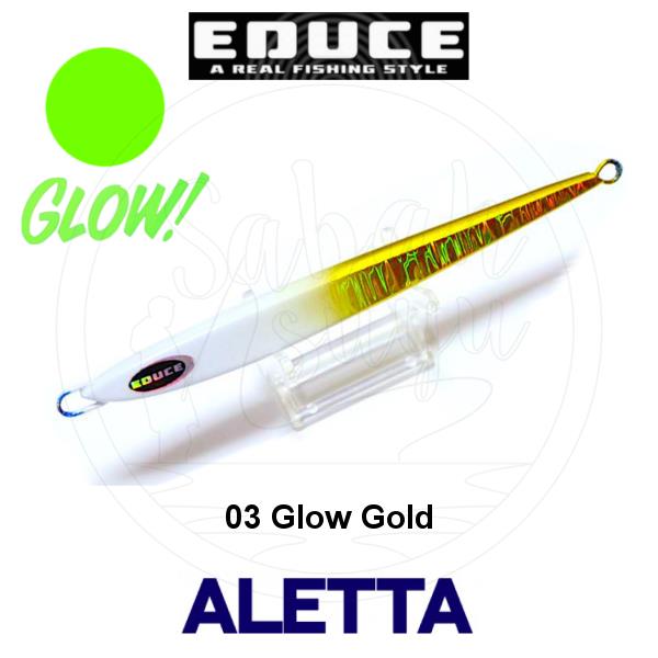 Educe Aletta Jig 120gr 03 Glow Gold