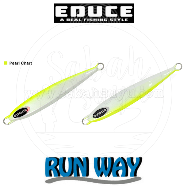 Educe Runway Jig 90gr Pearl Chart