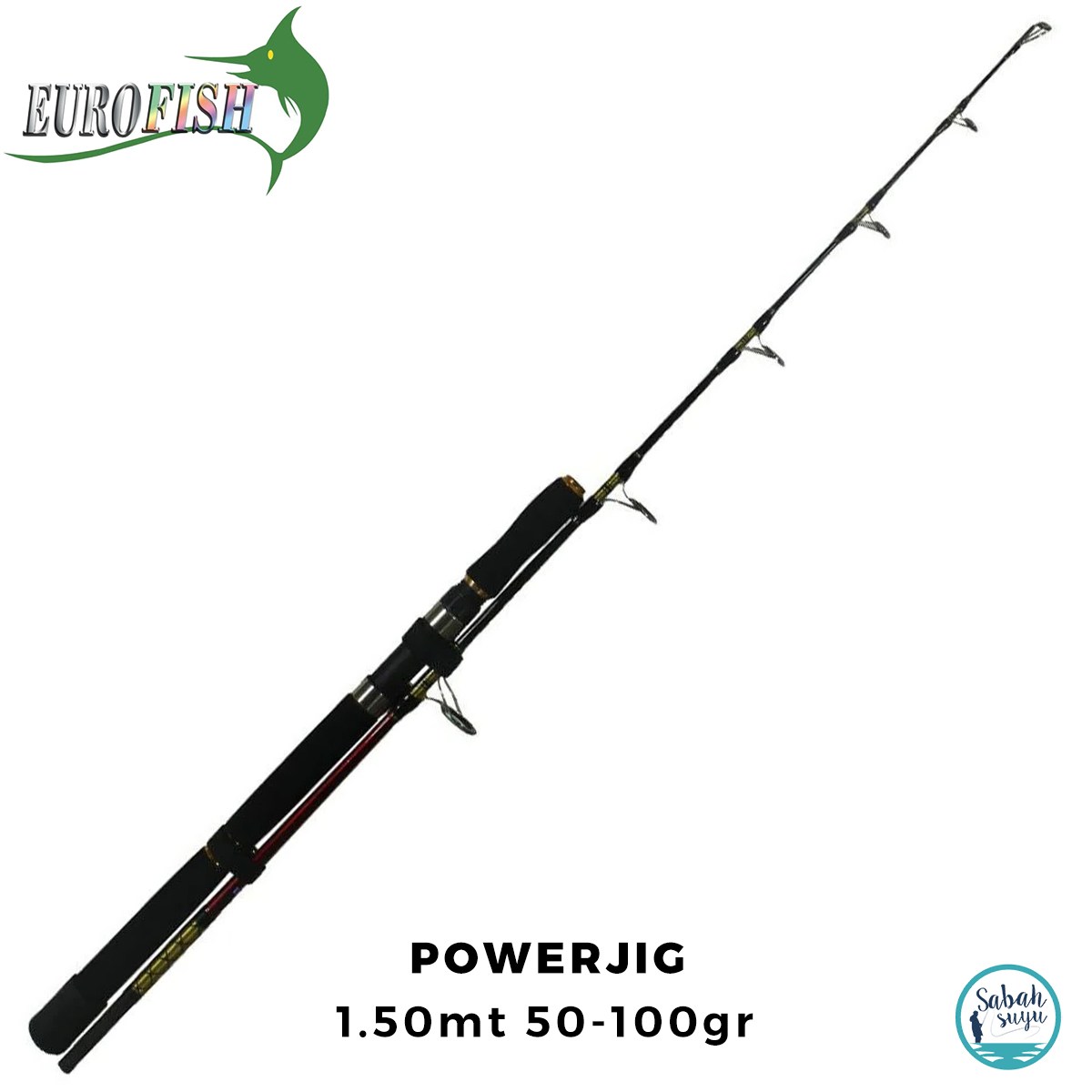 Eurofish Power Jig 1.50mt 50-100gr (2P) Tekne Kamışı