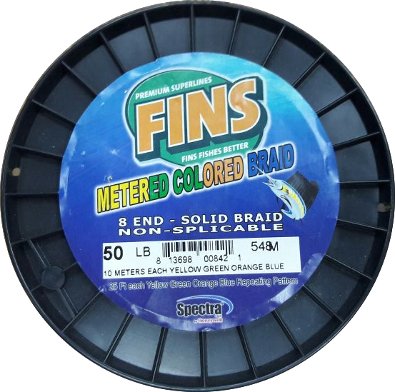 Fins Metered 4 Renkli Örgü İp 548 Mt. 0.33mm 50 lb.