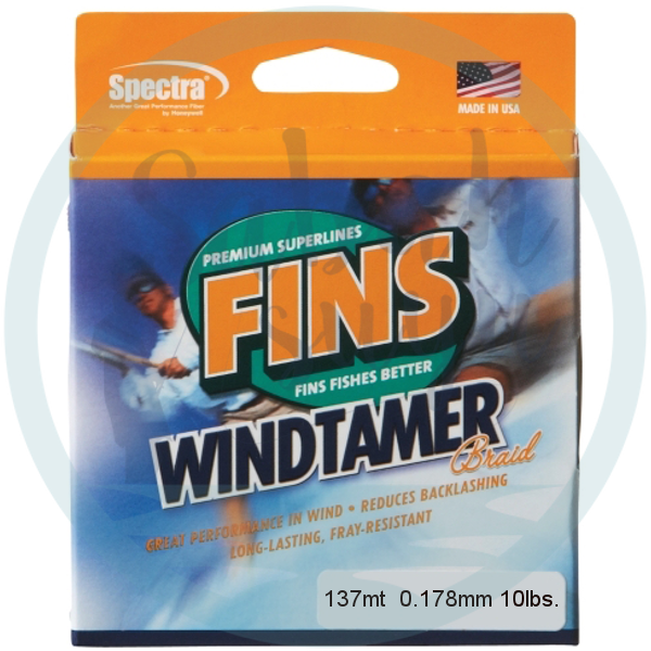 Fins Windtamer Örgü İp 137 Mt. 0.18mm 10 lb. Beyaz