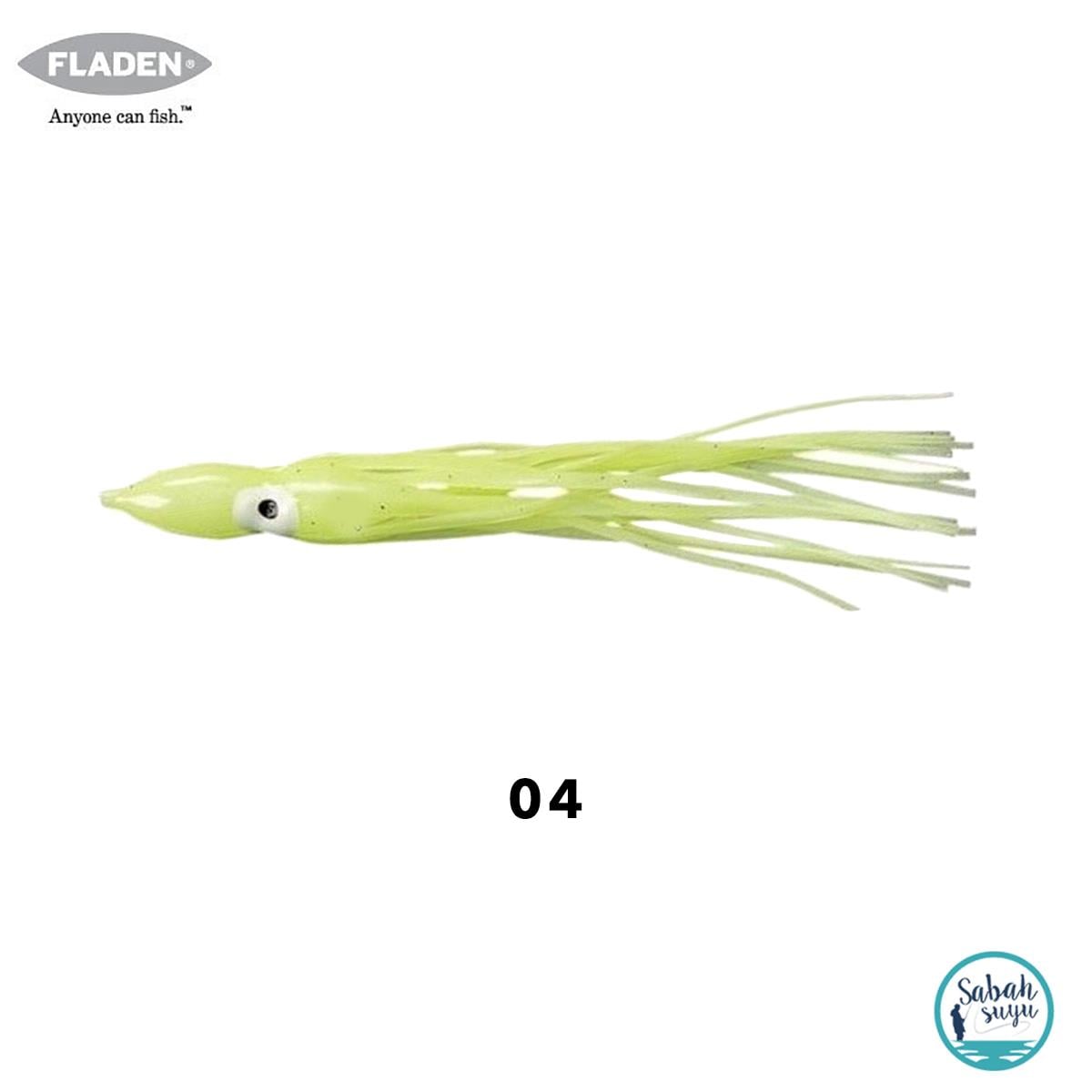 Fladen Octopus Muppets Ahtapot 5cm 04 Glow (10 Adet)