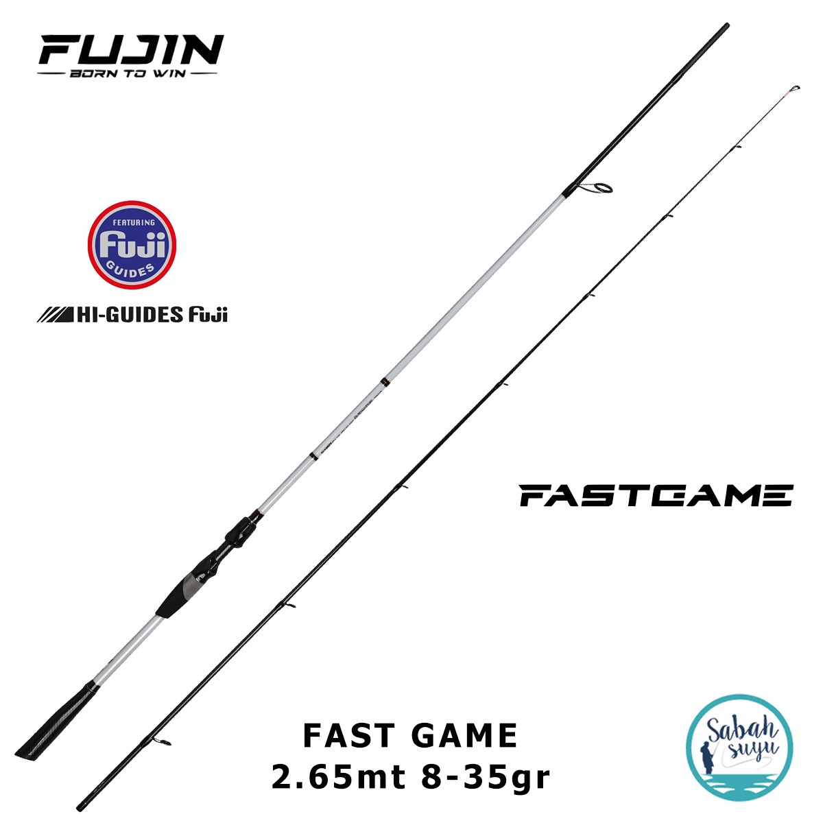 Fujin Fast Game 2.65mt 8-35gr (2P) Spin Kamış