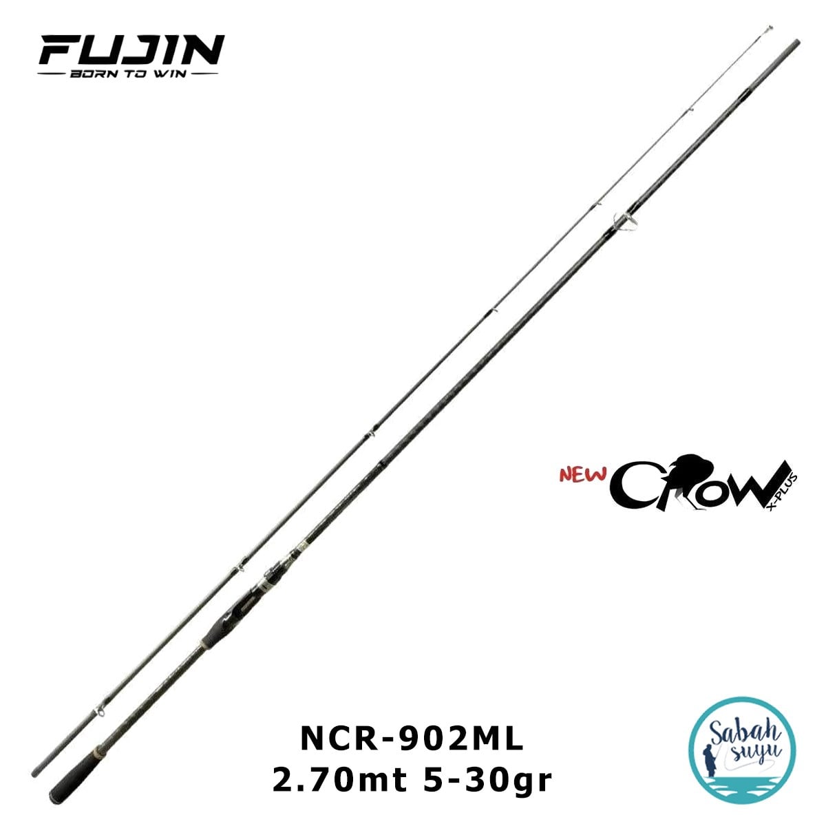 Fujin New Crow NCR-902ML 2.70mt 5-30gr X-Plus (2P) Spin Kamış