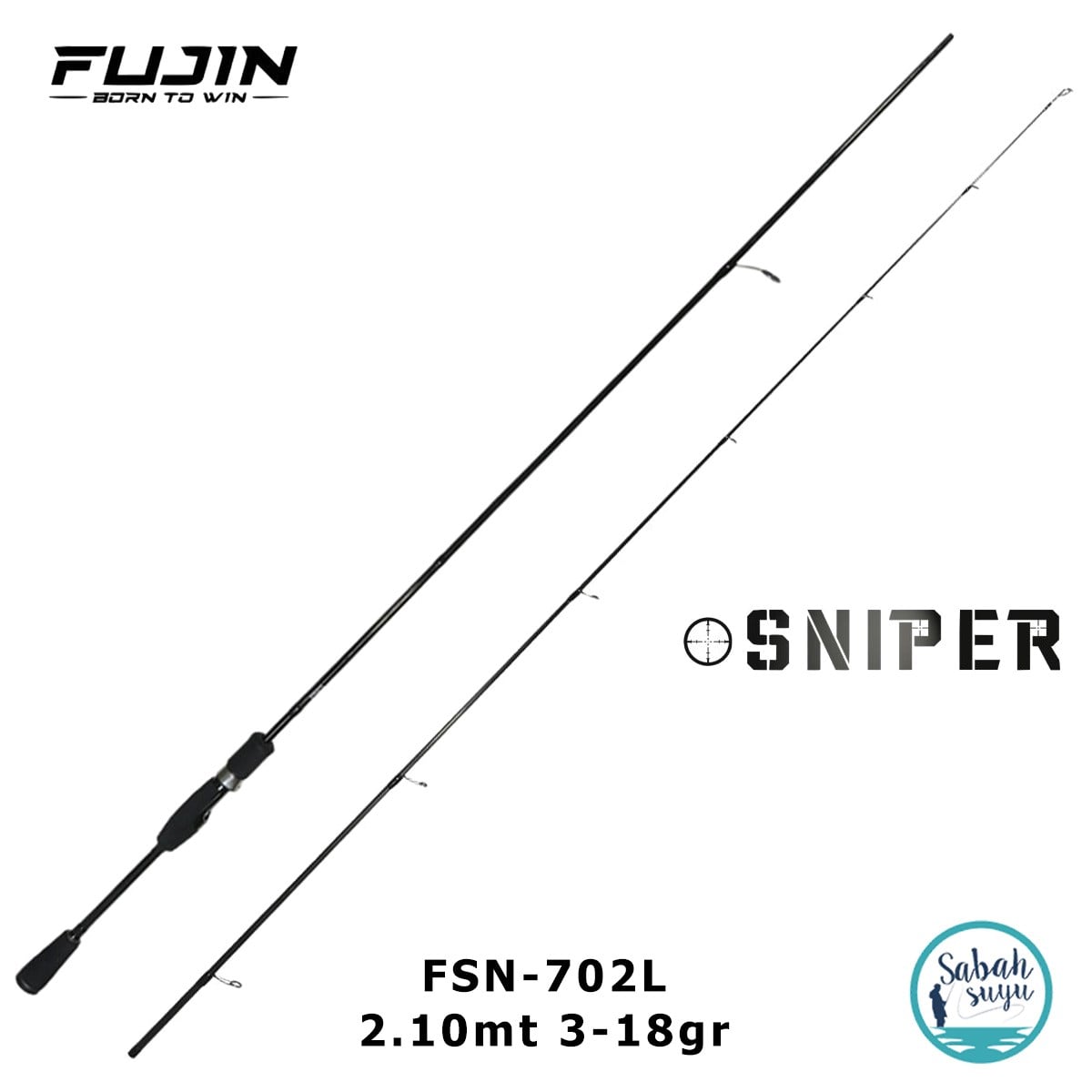 Fujin Sniper FSN-702L 2.10mt 3-18gr (2P) Light Spin Kamış