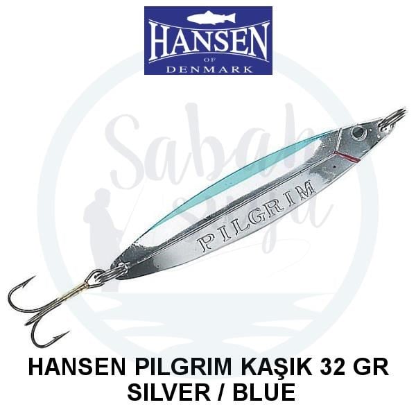 Hansen Pilgrim Kaşık 8.9cm 32gr Silver Blue