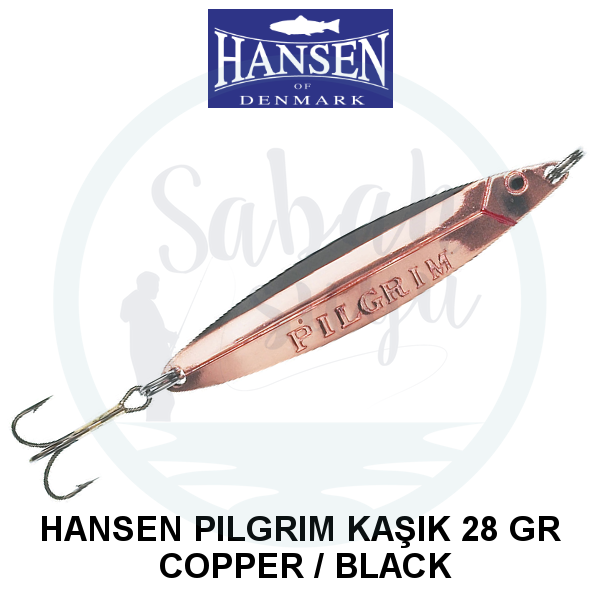 Hansen Pilgrim Kaşık 8.9cm 28gr Copper Black