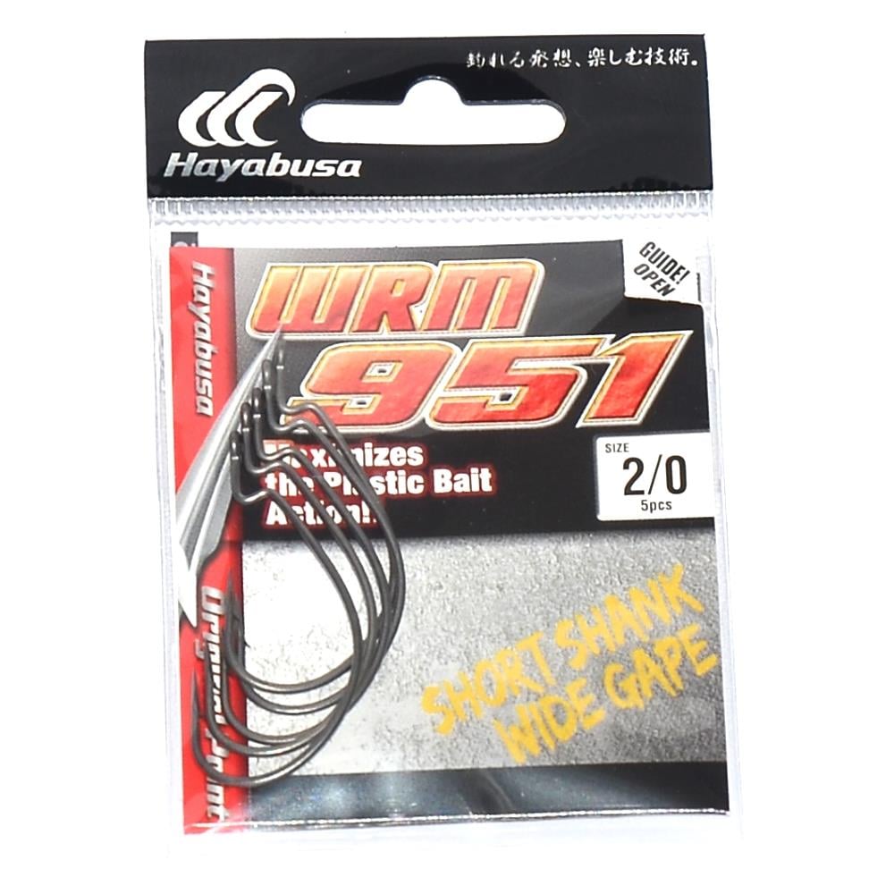 Hayabusa WRM 951 Geniş Offset İğne Mat Siyah #2/0