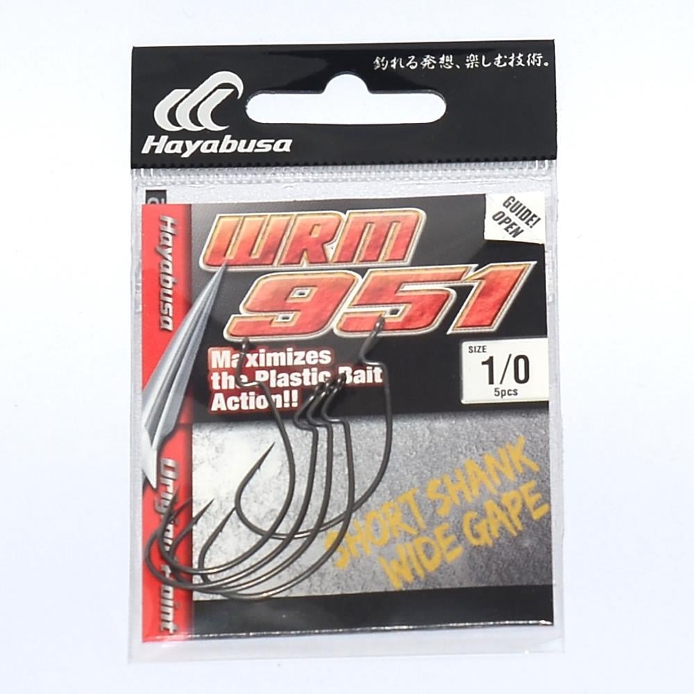 Hayabusa WRM 951 Geniş Offset İğne Mat Siyah #1/0
