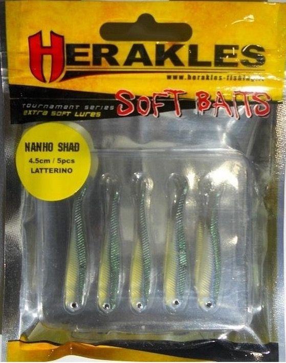 Herakles Nanho Shad Silikon 4.5 cm Latterino