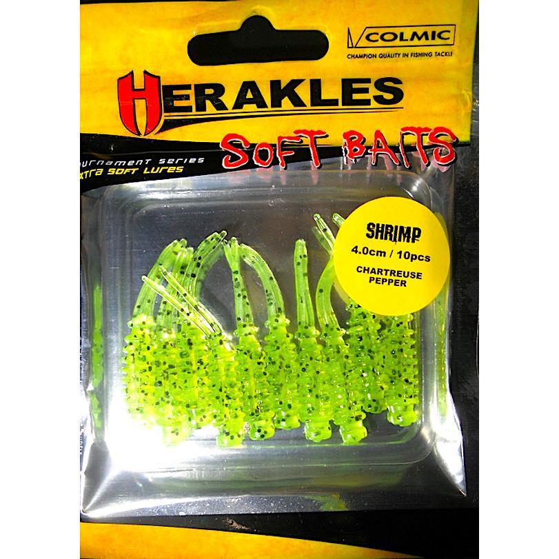 Herakles Shrimp Silikon Suni Yem 4 cm Chartreuse Pepper
