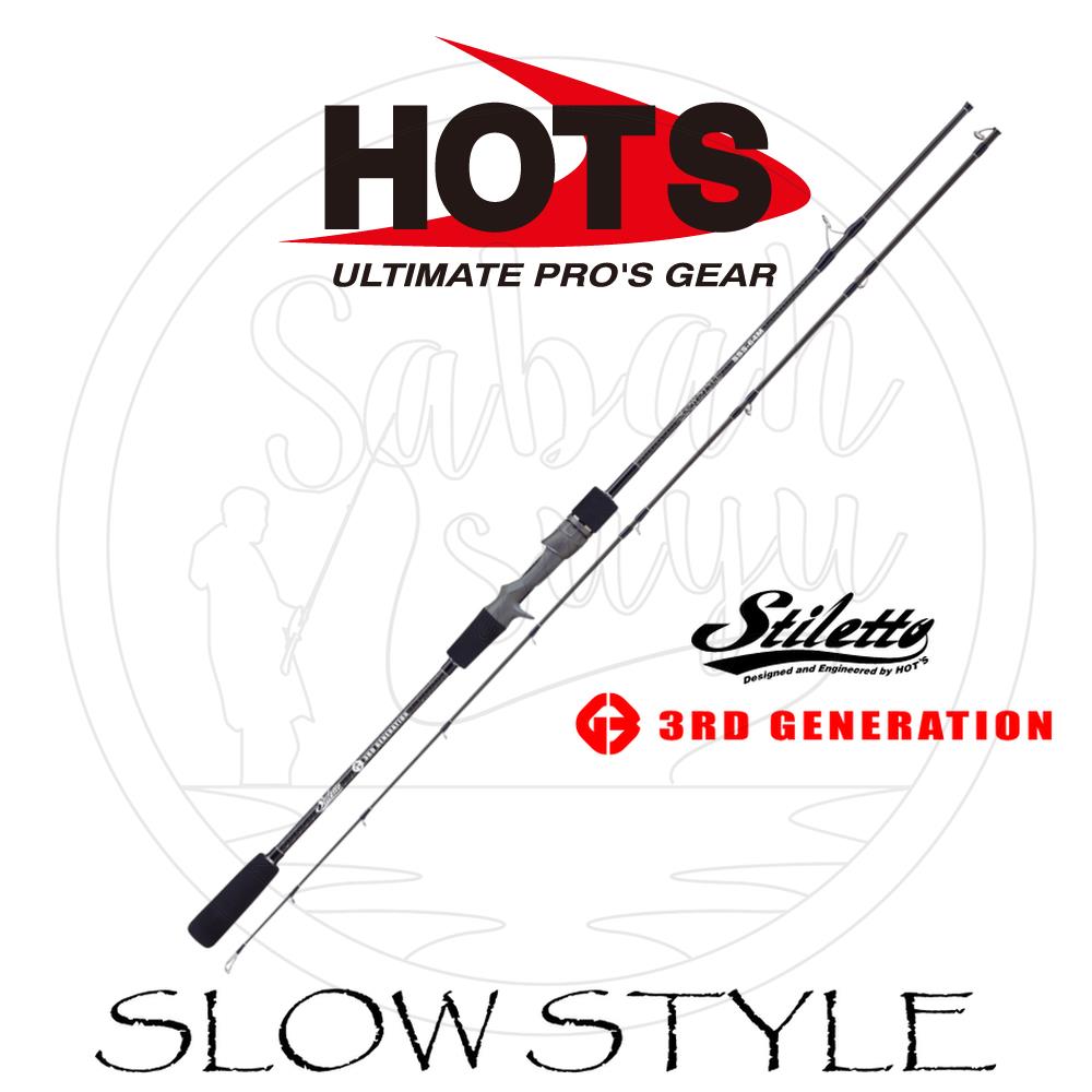 Hots 3rd Gen Slow Style SSS-64M Slow Jigging Kamış 193 cm Max. 280gr