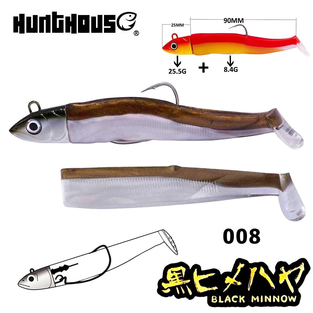 Hunthouse Black Minnow LW216 Combo 9 cm 25 gr 008 Kaki