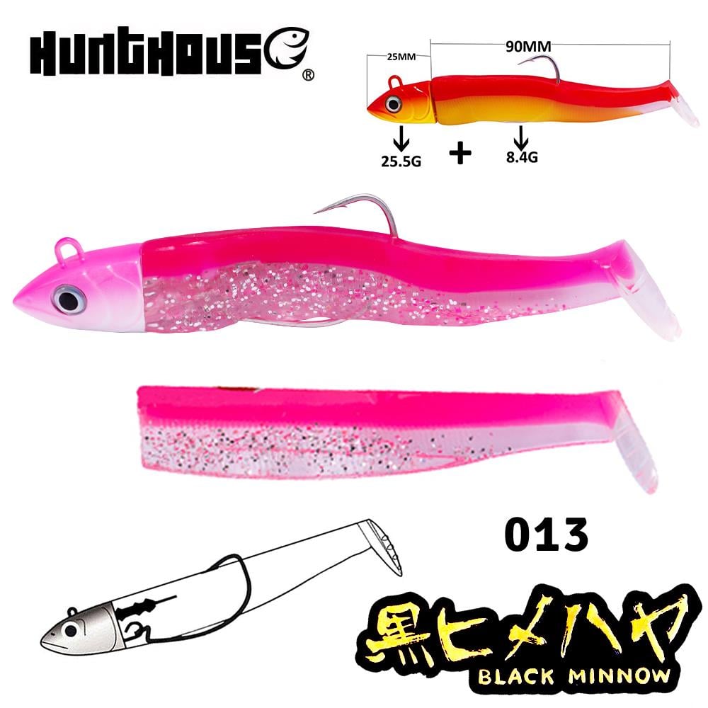 Hunthouse Black Minnow LW216 Combo 9 cm 25 gr 013 Pink